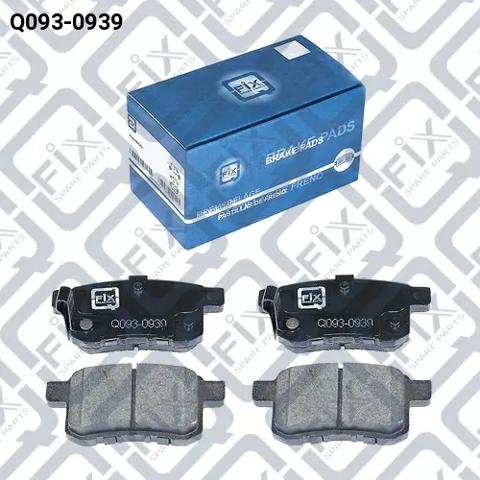 Купить Q0930939 Q-fix Колодки тормозные задние, дисковые