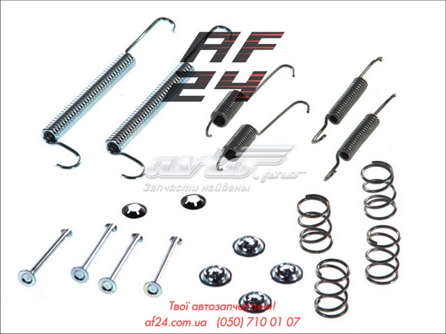 105-0630 Quick Brake kit de montagem das sapatas traseiras de tambor