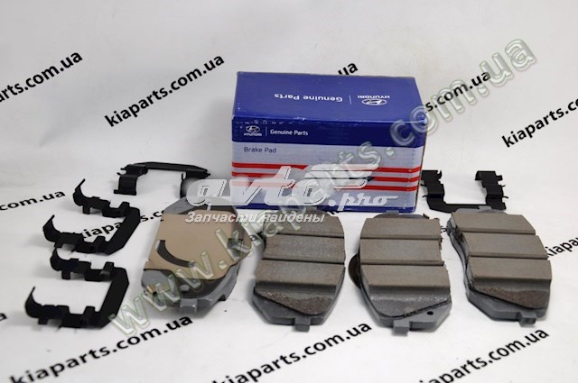 581012SA51 Hyundai/Kia колодки передние