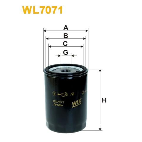 Купить WL707112 WIX Фильтр центробежный очистки масла