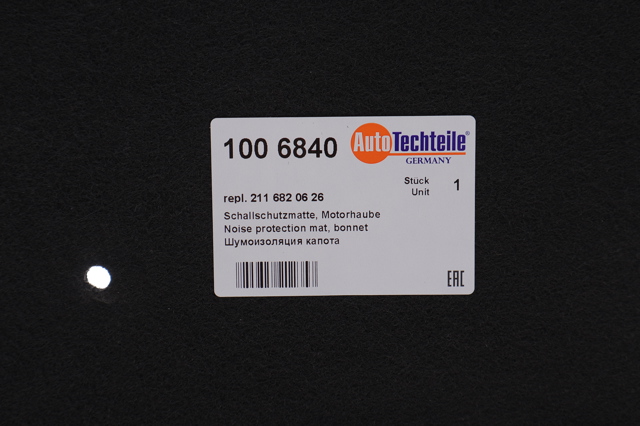 1006840 Autotechteile Шумка капота