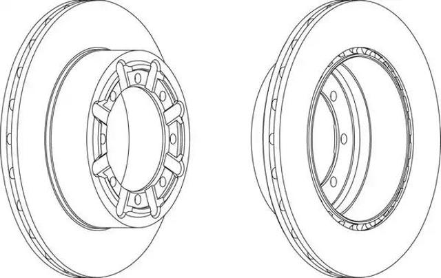 FCR340A Ferodo Дисковый тормоз
