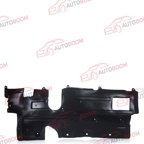 68530956AA Chrysler proteção de fundo direita