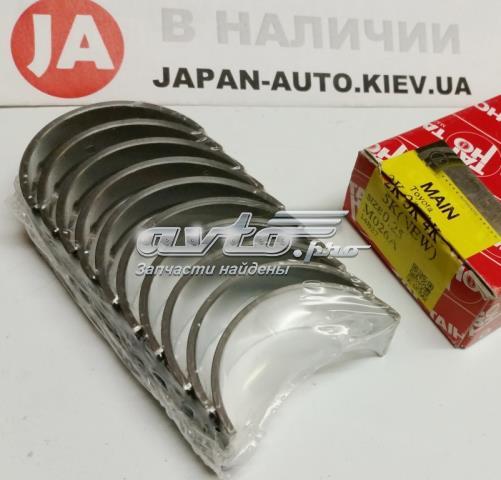 Купить M026A025 Taiho Вкладыши коленвала коренные, комплект, 1-й ремонт (+0,25)
