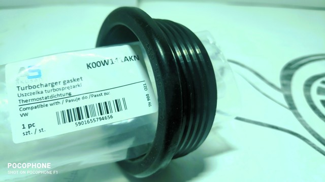 K00W141AKN Akkussan Прокладка турбины нагнетаемого воздуха, прием