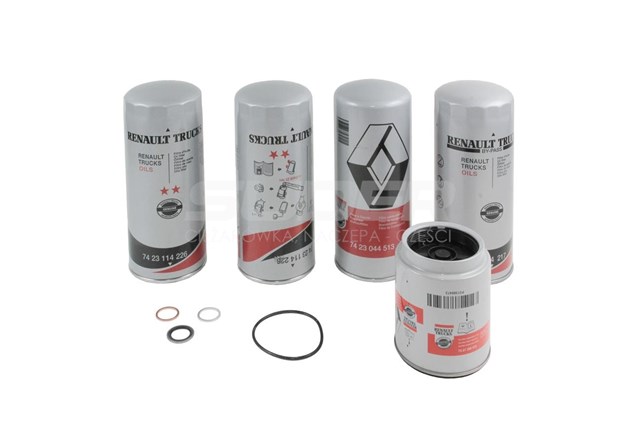 Комплект фильтров на мотор Renault (RVI) 5001875125 цена, от 137.59 USD