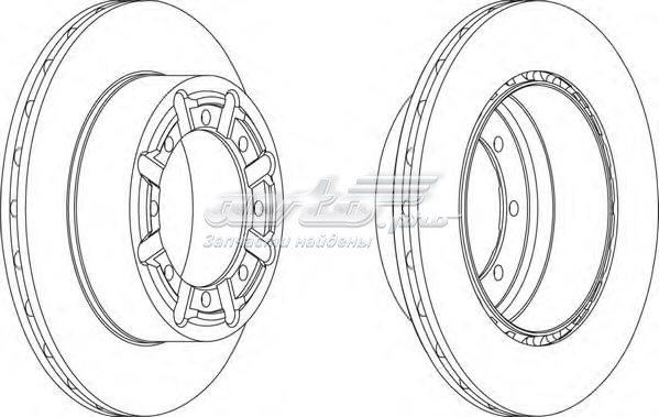 Тормозные диски FCR340A Ferodo