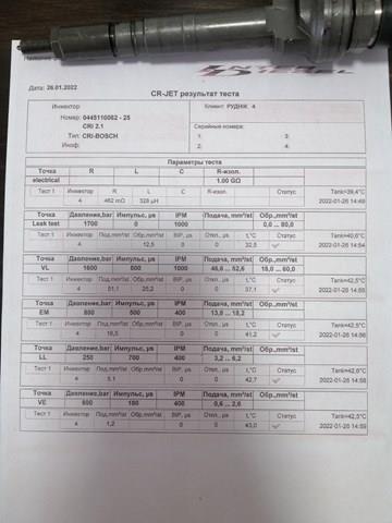 Купить 0445110082 Bosch Клапанная форсунка