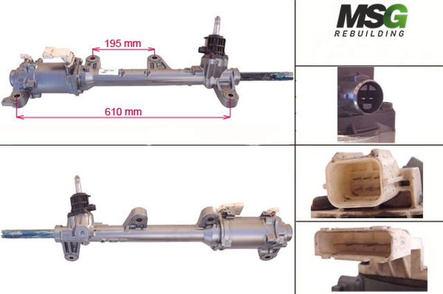 Рейка рулевая MSG Rebuilding HO405NLF0R