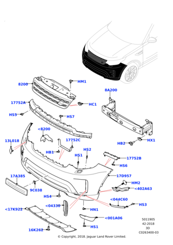 LR136759 Land Rover 