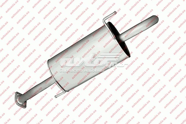 106402005251 Geely Выхлопная труба