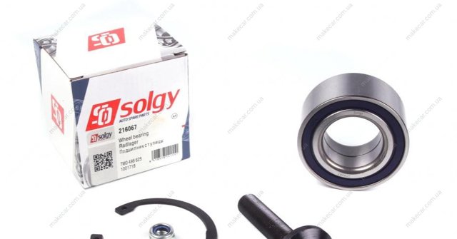Комплект подшипника ступицы колеса Solgy 216067 цена, от 16.31 USD