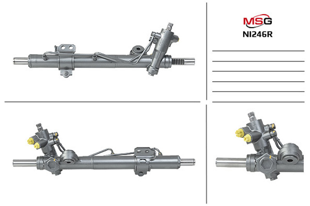 Реечный рулевой механизм MSG Rebuilding NI246R цена, от 34.99 USD