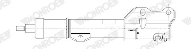 Амортизатор передний правый G8821 Monroe