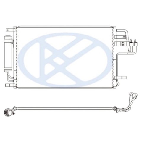 Конденсатор кондиционера Koyorad CD820581 цена, от 104.96 USD