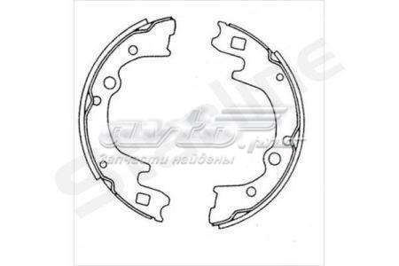 Задние барабанные колодки BC08270 Starline