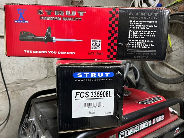 Купить 335908L FCS Амортизатор подвески передний левый