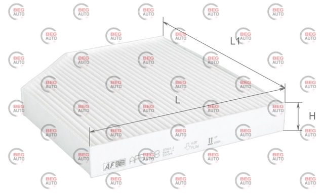 Воздушный фильтр салона Alpha Filter AF5108