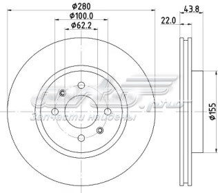 Купить 231365C Metelli Ротор тормозной