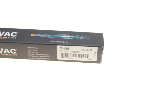 Свечи накала Svac SV065 цена, от 4.23 USD