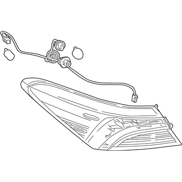 119032001N TYC Задний левый стоп