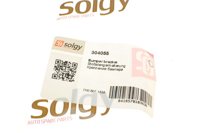 Купить 304055 Solgy Направляющая переднего бампера левая