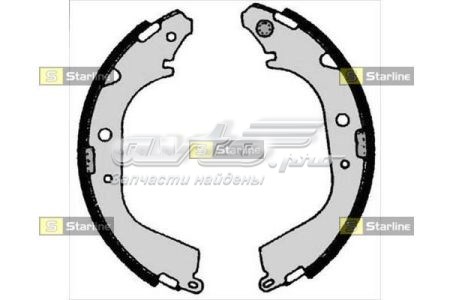 Колодки тормозные задние барабанные STARLINE SBC05280