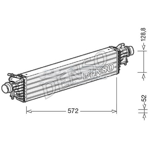 Интеркулер 55B2J81X Polcar