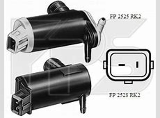 Купить FP2525RK2 FPS Моторчик омывателя стекла передний/задний