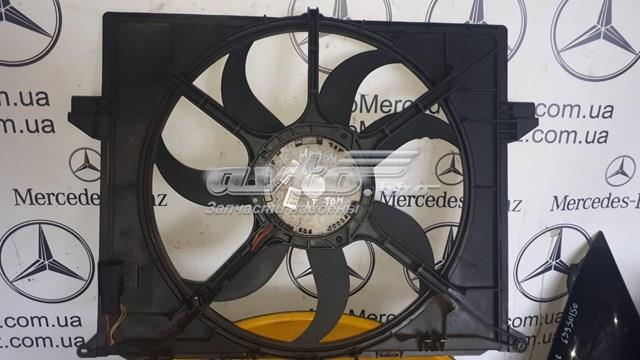 A1645000193 Mercedes difusor do radiador de esfriamento, montado com motor e roda de aletas