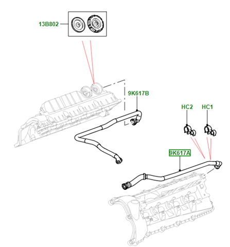 LR057207 Land Rover 