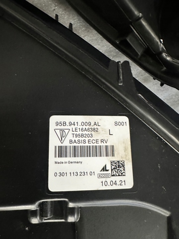 95B941009AL Porsche 