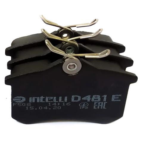 D481E Intelli Колодки тормозные дисковые комплект