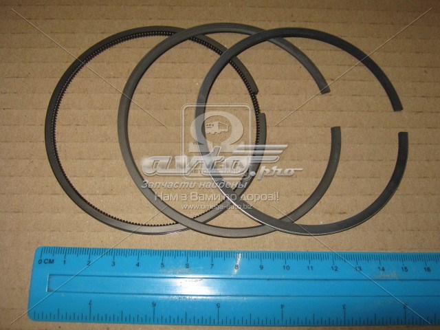 Anéis do pistão para 1 cilindro, 2ª reparação ( + 0,65) para Ford Sierra (GBG, GB4)