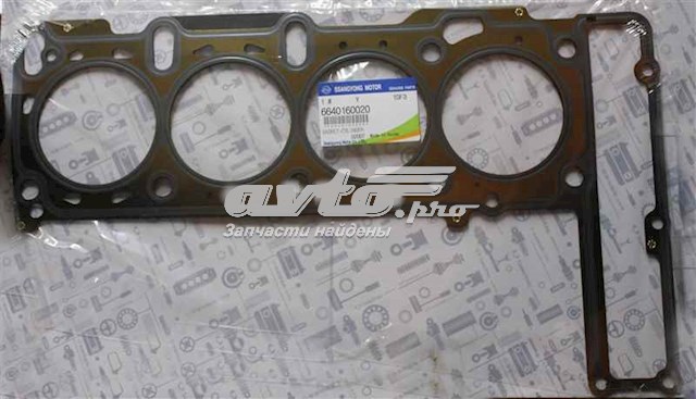 6640160020 Ssang Yong Vedante de cabeça de motor (CBC)