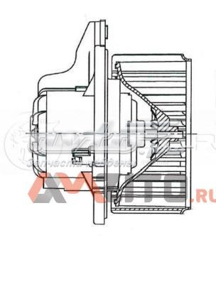 Мотор вентилятора печки (отопителя салона) Luzar LFH0820 цена, от 55.42 USD