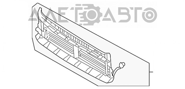 Дверь задняя левая 670040C151 Toyota