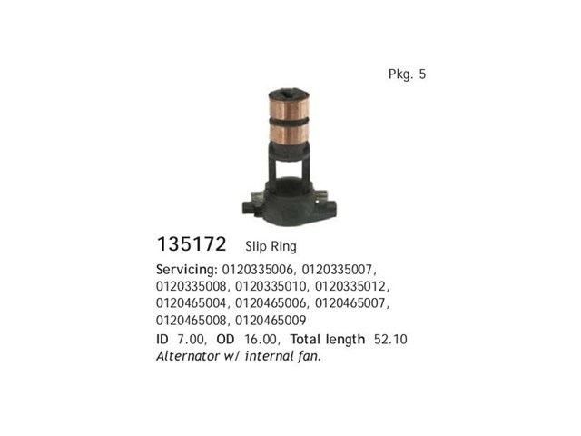 Втулка генератора Cargo 135170 цена, от 1.91 USD