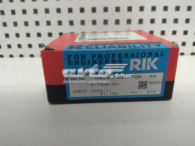 20503STD Riken Комплект поршневых колец, STD