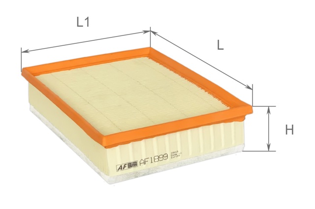 AF1899 Alpha Filter Воздушный фильтр двигателя