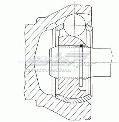 Шрус внутренний левый 304843 GKN-Spidan