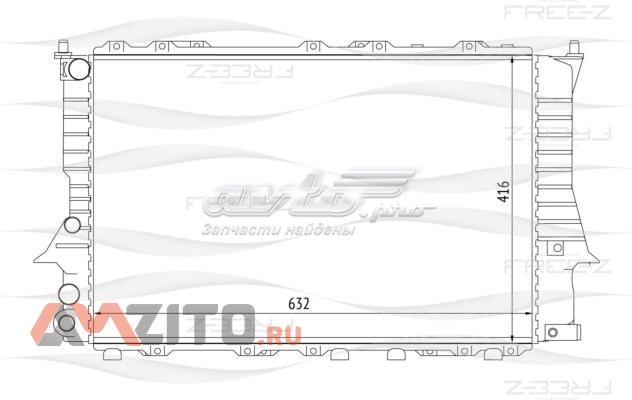 KK0111 FreE-Z radiador de esfriamento de motor