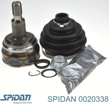 ШРУС наружный передний 0020338 GKN-Spidan