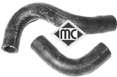8941 Metalcaucho трубка (шланг масляного радиатора, от блока к радиатору)