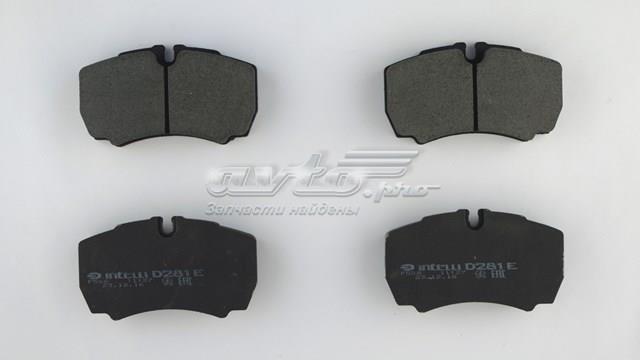 Задние тормозные колодки D281E Intelli