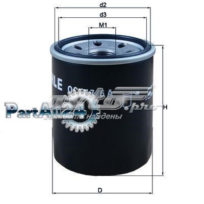 OC2176A Mahle Original Масляный фильтр двигателя