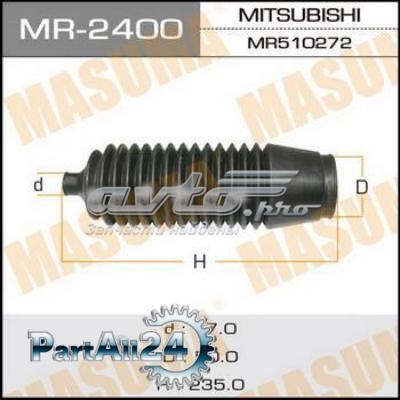 Пыльник рулевого механизма/рейки, левый Masuma MR2400 цена, от 6.71 USD
