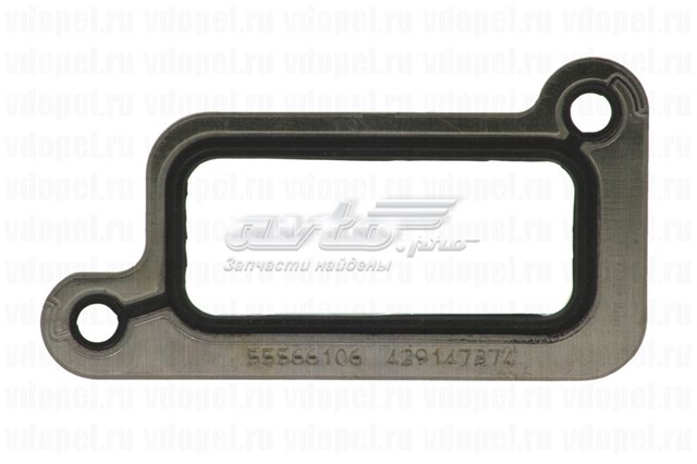 55566106 Peugeot/Citroen vedante do flange (da união em t do sistema de esfriamento)