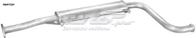 Глушитель, центральная часть ТМК 210821200020 цена, от 26.30 USD
