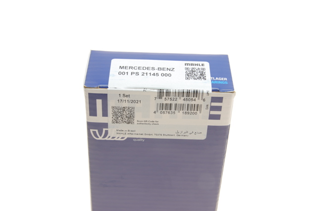 Шатунные вкладыши коленчатого вала Mahle Original 001PS21145000 цена, от 156.07 USD